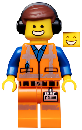 Минифигурка Lego Awesome Remix Emmet, The LEGO Movie 2 tlm148 U